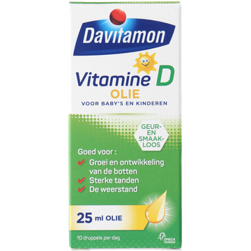 Davitamon Vitamine D olie voor baby's en kinderen - JUMBO