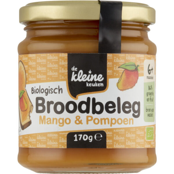 De Kleine Keuken Biologisch Broodbeleg Mango & Pompoen - Albert Heijn
