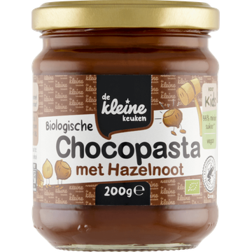 De Kleine Keuken Biologische Chocopasta met Hazelnoot voor Kids - JUMBO