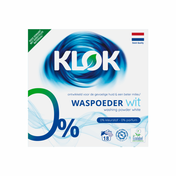 De Klok Eco Wit Poeder 18 Sc - PLUS