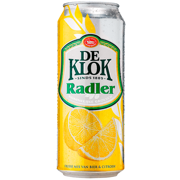 De Klok Radler citroen 2.0 bier - PLUS