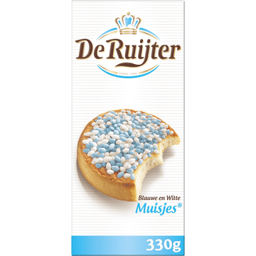De Ruijter Muisjes Blauwe & Witte - JUMBO