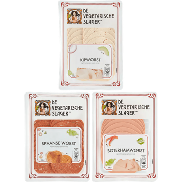 De Vegetarische Slager Broodbeleg - 3 Varianten - JUMBO