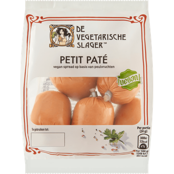 De Vegetarische Slager Petit Paté 5 Stuks - JUMBO
