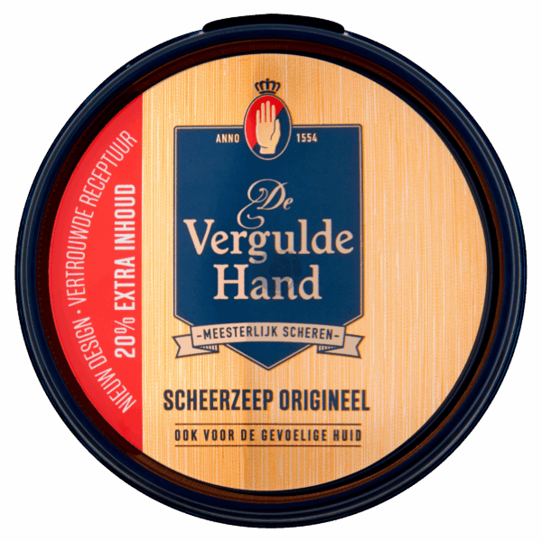 De Vergulde Hand Scheerzeep tablet - PLUS