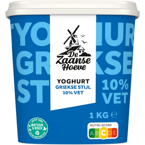 De Zaanse Hoeve Yoghurt Griekse Stijl 10% Vet - Albert Heijn