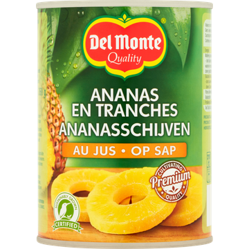 Del Monte Ananasschijven op Sap - JUMBO