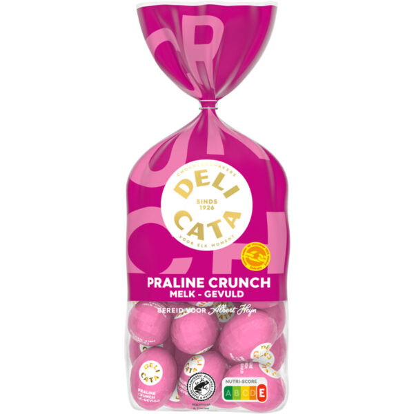 Delicata Paaseitjes Praline Crunch Melk Gevuld - Albert Heijn