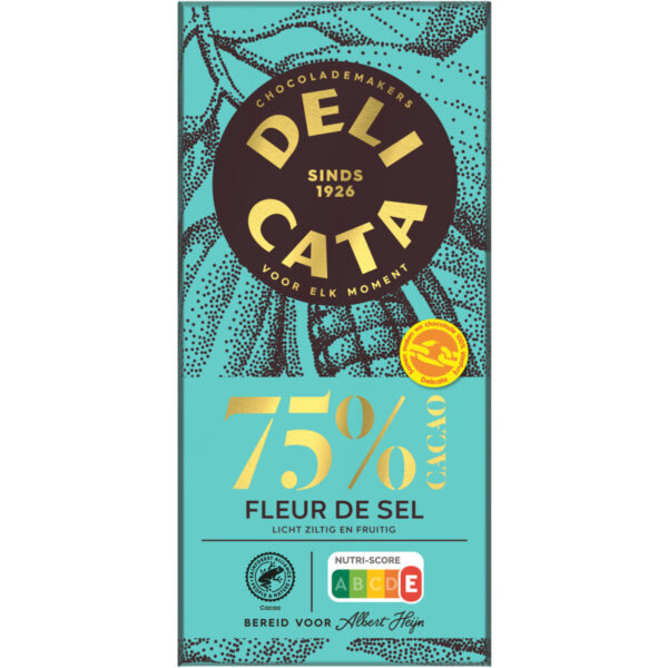 Delicata Reep Puur Fleur de Sel 75% Cacao - Albert Heijn