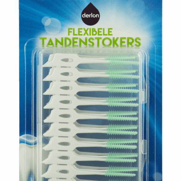 Derlon Flexibele Tandenstokers - PLUS