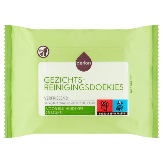 Derlon Gezichtsreinigingsdoekjes normaal - Dirk