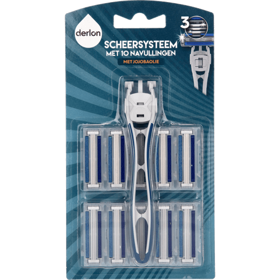 Derlon Scheermesjes 3-voudig - Dirk