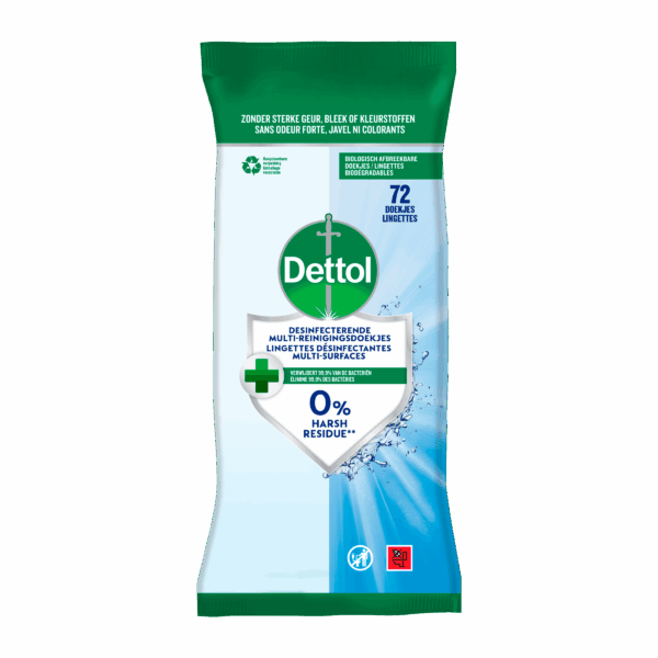 Dettol Desinfecterende Reinigingsdoekjes - PLUS