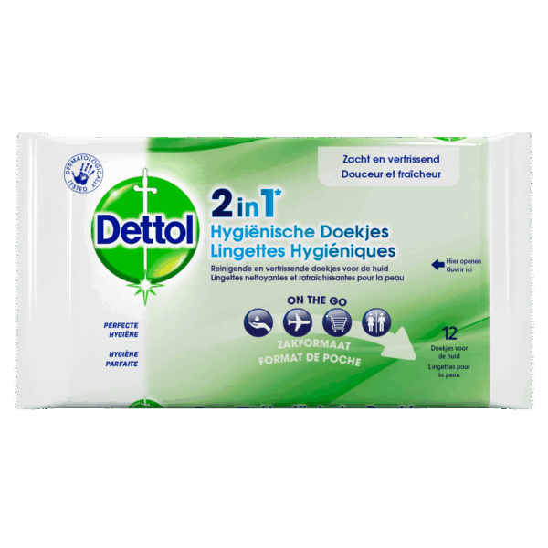Dettol Hygiënische Doekjes 2in1 - PLUS