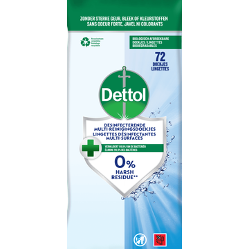 Dettol Hygiënische Doekjes Maxi Hygiene Pack 72 Stuks - JUMBO
