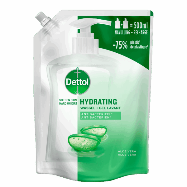 Dettol Navulverpakking handzeep aloe vera - PLUS