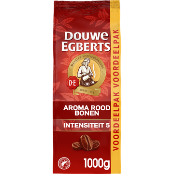 Douwe Egberts Aroma Rood Koffiebonen Voordeelpak - JUMBO