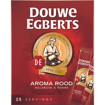 Douwe Egberts Aroma Rood Sticks Oploskoffie - JUMBO