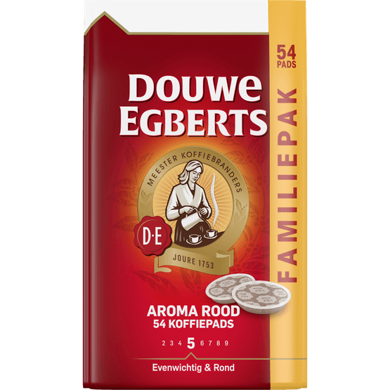 Douwe Egberts Aroma Rood koffiepads familiepak - Dirk
