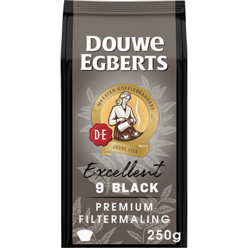 Douwe Egberts Excellent Black Filtermaling - JUMBO