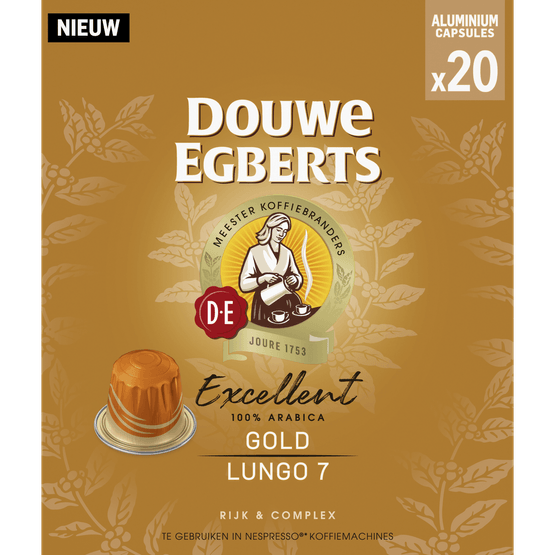 Douwe Egberts Koffiecups excellent gold - Dirk