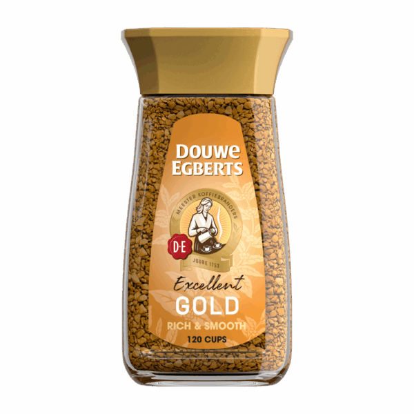 Douwe Egberts Pure Gold Oploskoffie - PLUS