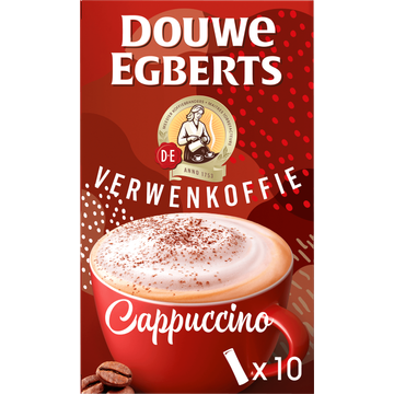 Douwe Egberts Verwenkoffie Cappuccino oploskoffie - JUMBO