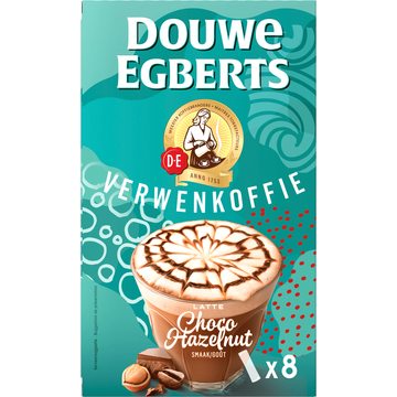 Douwe Egberts Verwenkoffie Latte Choco Hazelnut - JUMBO