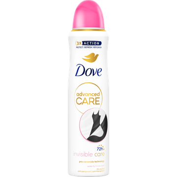 Dove Advanced Care Anti-Transpirant Deodorant Spray Invisible Care - JUMBO