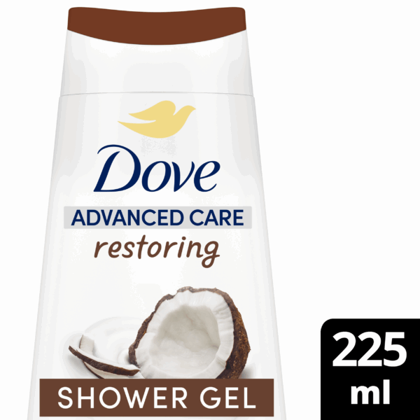 Dove Care by Nature douchegel restoring - PLUS