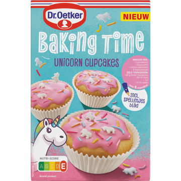 Dr. Oetker Baking Time Unicorn Cupcakes Bakmix - JUMBO