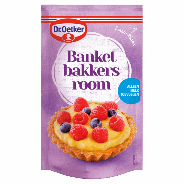 Dr. Oetker Banketbakkersroom mix - PLUS