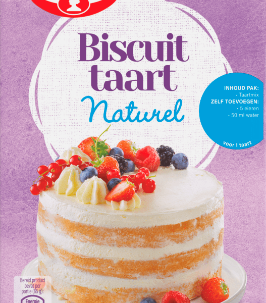 Dr. Oetker Basis biscuittaart bakmix - PLUS
