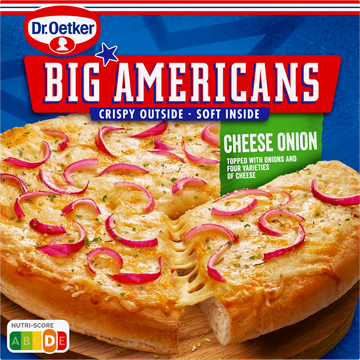 Dr. Oetker Big Americans Pizza Cheese Onion - JUMBO