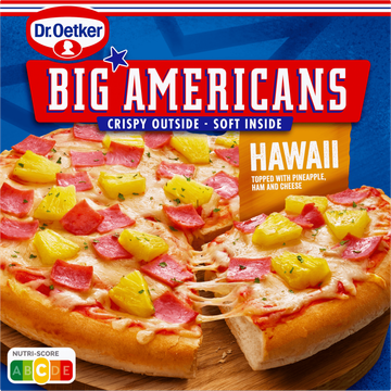 Dr. Oetker Big Americans Pizza Hawaii - JUMBO