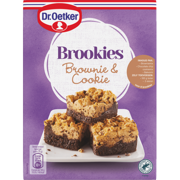 Dr. Oetker Brookies brownie & cookie mix - JUMBO
