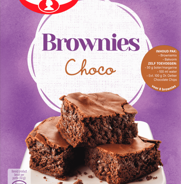 Dr. Oetker Brownies Choco Bakmix - PLUS