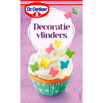Dr. Oetker Decoratie vlinders versiering - JUMBO