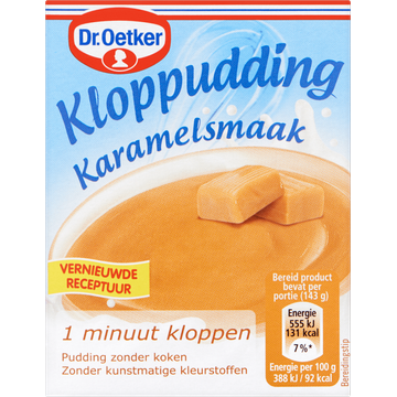 Dr. Oetker Kloppudding Karamel - JUMBO