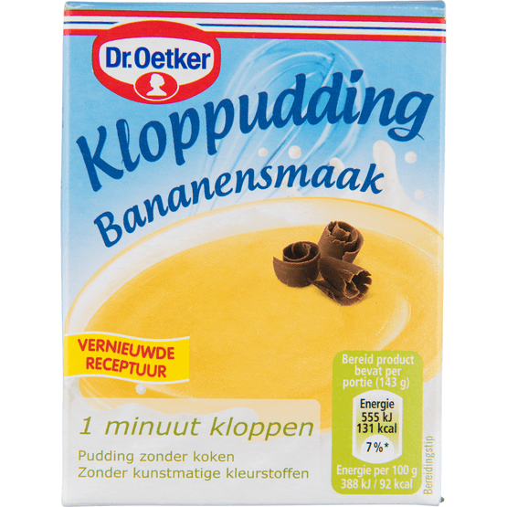 Dr. Oetker Kloppudding banaan - Dirk