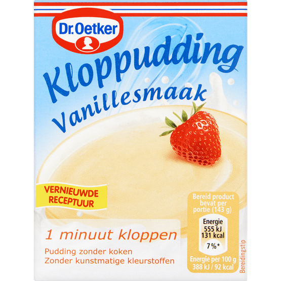 Dr. Oetker Kloppudding vanille - Dirk