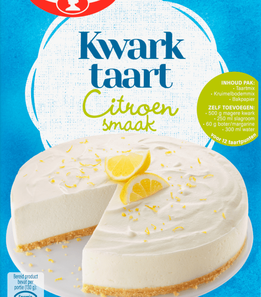 Dr. Oetker Kwarktaart citroensmaak bakmix - PLUS