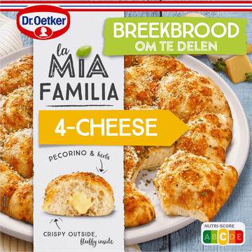 Dr. Oetker La Mia Familia 4-Cheese Pizza Breekbrood - JUMBO