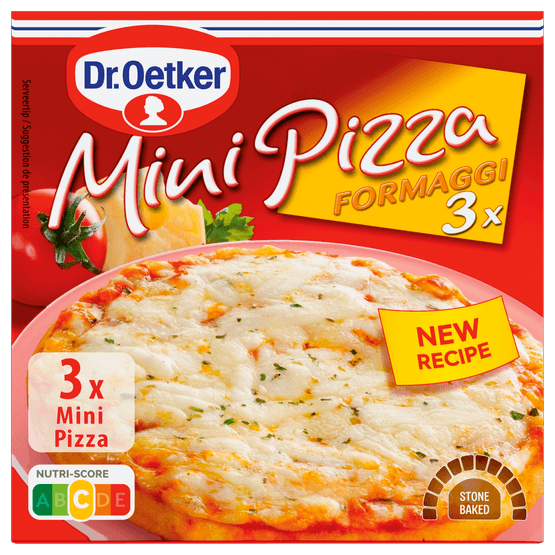 Dr. Oetker Mini pizza formaggi - Dirk