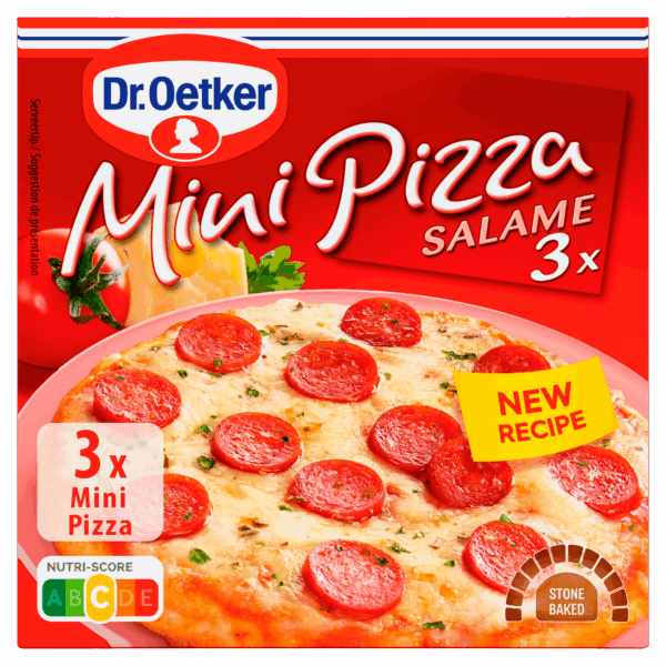 Dr. Oetker Mini pizza salami - PLUS