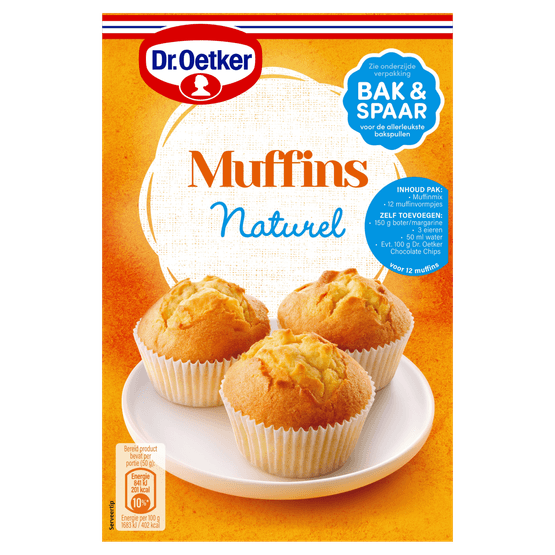 Dr. Oetker Mix voor muffins - Dirk