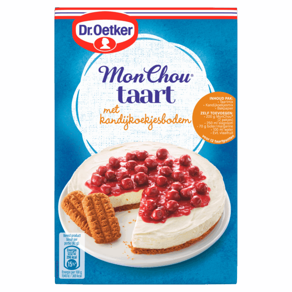 Dr. Oetker MonChoutaart kandijkoekjesbodem bakmix - PLUS