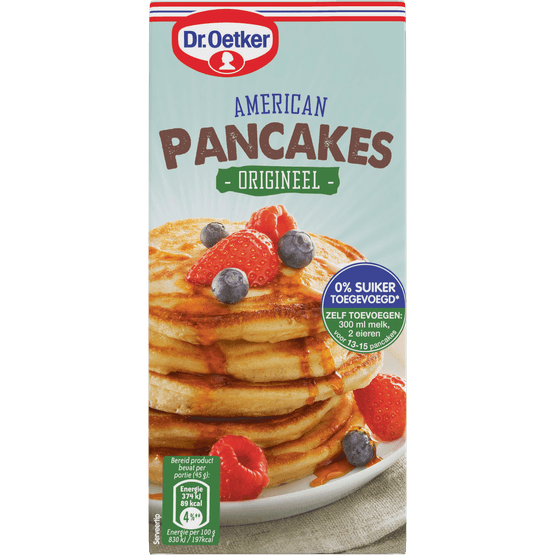 Dr. Oetker Pannenkoekenmix american origineel - Dirk