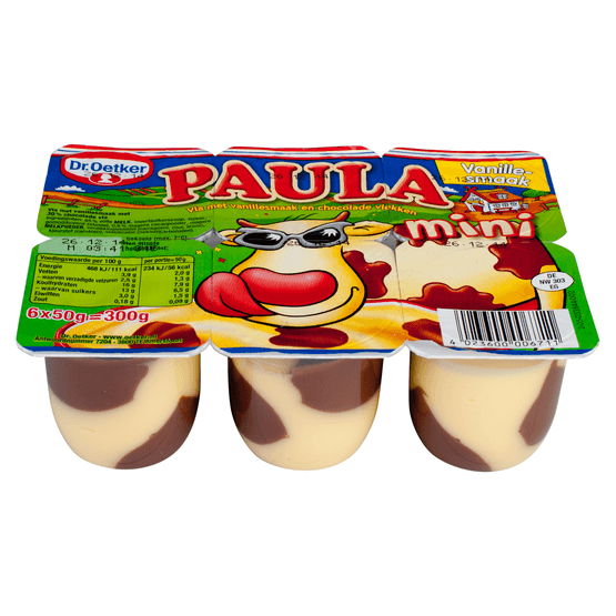 Dr. Oetker Paula mini vanille met choco vlekken - Dirk