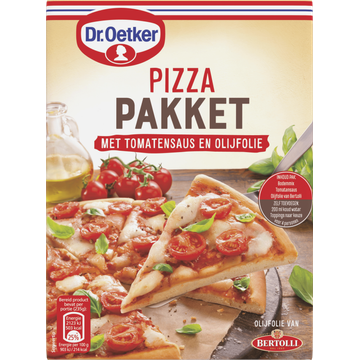Dr. Oetker Pizza Pakket met Tomatensaus en Olijfolie Bakmix - JUMBO